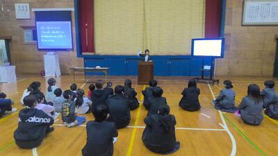 校長先生のお話